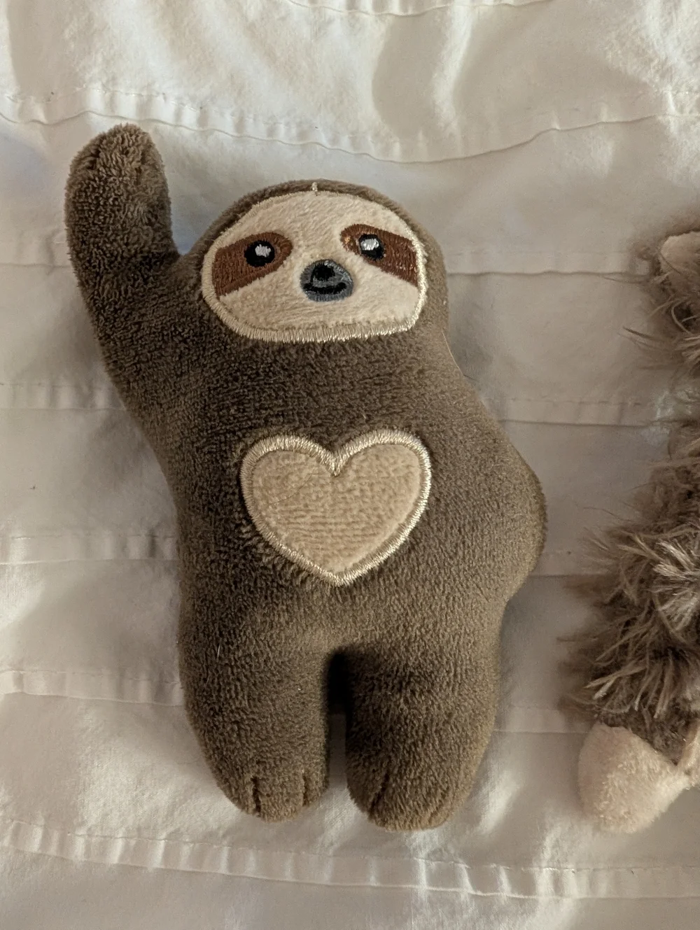 Two Adorable Small Dog Toys - Sloth & Llama - For Small Or XSmall Dogs Only